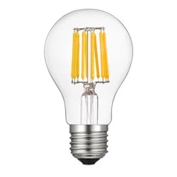 Λάμπα led Filament αχλάδι Ø60mm με ντουί Ε27 10W 230V 2700k θερμό λευκό φως 1060lm 30000h