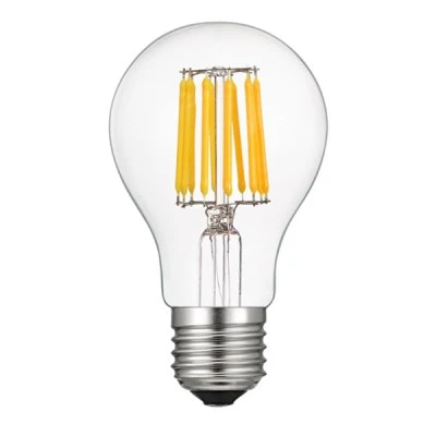 Λάμπα led Filament αχλάδι Ø60mm με ντουί Ε27 10W 230V 2700k θερμό λευκό φως 1060lm 30000h