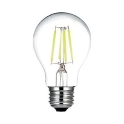 Λάμπα led filament αχλάδι ντιμαριζόμενη Ε27 6W 230V 450Lm μπλε φως