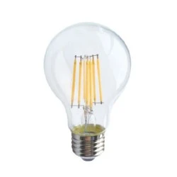 Λάμπα led Filament αχλάδι με ντουί Ε27 8W 230V 6500k ψυχρό λευκό φως 915lm 30000h