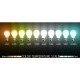 Λάμπα led filament Globe ντιμαριζόμενη Ε27 6W 230V 2700k θερμό λευκό φως 690Lm