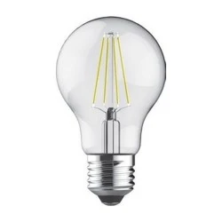 Λάμπα led filament αχλάδι Ε27 8W 230V 2700k θερμό λευκό φως 800 lumen 30000h
