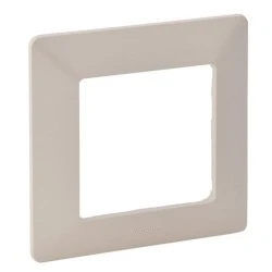 Πλαίσιο ιβουάρ (ivory) 1 θέσης οριζόντιας και κάθετης τοποθέτησης για διακόπτες Legrand Valena Life