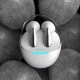 Earphones με θήκη φόρτισης CELEBRAT True Wireless Φ13mm σύνδεση μέσω ΒΤ σε λευκό χρώμα