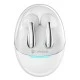 Earphones με θήκη φόρτισης CELEBRAT True Wireless Φ13mm σύνδεση μέσω ΒΤ σε λευκό χρώμα