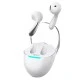 Earphones με θήκη φόρτισης CELEBRAT True Wireless Φ13mm σύνδεση μέσω ΒΤ σε λευκό χρώμα