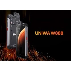 Smartphone UNIWA W888 6.3"  4/64GB, ηχείο 2W Atex Zone 2, αδιάβροχο & στιβαρό IP68, μαύρο