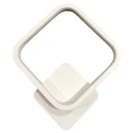 LED φωτιστικό απλίκα λευκή τετράγωνη 18W 3 σε 1 φωτισμό με εναλλαγή απόχρωσης 1800lm