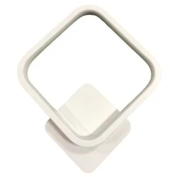 LED φωτιστικό απλίκα λευκή τετράγωνη 18W 3 σε 1 φωτισμό με εναλλαγή απόχρωσης 1800lm