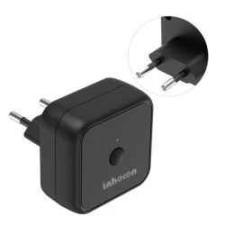 SMART HUB Wi-Fi & Bluetooth σύνδεση μέσω εφαρμογής Smart Life ή Tuya Smart συσκευή απομακρυσμένου ελέγχου σε μαύρο χρώμα