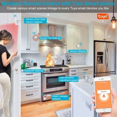 SMART HUB Wi-Fi & Bluetooth σύνδεση μέσω εφαρμογής Smart Life ή Tuya Smart συσκευή απομακρυσμένου ελέγχου σε μαύρο χρώμα SMART HUB Wi-Fi & Bluetooth σύνδεση μέσω εφαρμογής Smart Life ή Tuya Smart συσκευή απομακρυσμένου ελέγχου σε μαύρο χρώμα