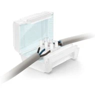 Κουτί στεγανοποίησης με gel pascal 6mp 38x30x26mm κατάλληλο για καλώδια max 3x2.5mm