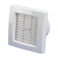 Εξαεριστήρας μπάνιου EUROPLAST X120 λευκός Φ120 20W 150m3/h 230V επίτοιχης τοποθέτησης