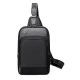 Τσάντα Crossbody ARCTIC HUNTER XB00116 αδιάβροχη μαύρη με θήκη για tablet & θύρα USB