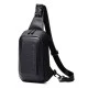Τσάντα Crossbody ARCTIC HUNTER XB00126 αδιάβροχη μαύρη με πληθώρα θηκών για μικροαντικείμενα