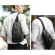 τσάντα Crossbody ARCTIC HUNTER XB13005 4L αδιάβροχη μαύρη με ρυθμιζόμενο ιμάντα