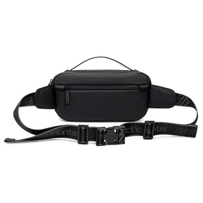 Τσάντα μέσης ARCTIC HUNTER Y00020 αδιάβροχη μαύρη με ρυθμιζόμενο ιμάντα