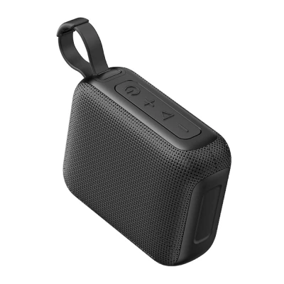 USAMS φορητό ηχείο YX015, 5W, Bluetooth, 1200mAh, μαύρο