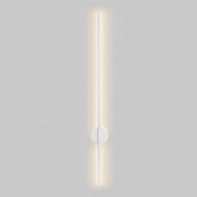 Επίτοιχο LED φωτιστικό AVENUE 15W θερμό φως 3000k 970lm λευκό μεταλλικό 7,5x8x80cm IP20