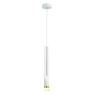 Κρεμαστό φωτιστικό ESTRELA LED 5W θερμό φως 3000k 300lm λευκό μεταλλικό D6xh228cm IP20