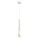 Κρεμαστό φωτιστικό ESTRELA LED 5W θερμό φως 3000k 300lm λευκό μεταλλικό D6xh228cm IP20