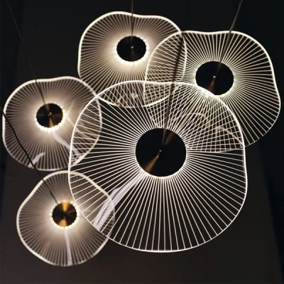 Κρεμαστό LED φωτιστικό NINFEA 25W θερμό φως 3000k 1750lm ορείχαλκο μεταλλικό D55xh260cm IP20 Κρεμαστό LED φωτιστικό NINFEA 25W θερμό φως 3000k 1750lm ορείχαλκο μεταλλικό D55xh260cm IP20