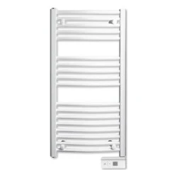 Ηλεκτρική πετσετοκρεμάστρα λευκή 505W AEG BHG 505 1001018800 με οπίσθιο LED φωτισμό