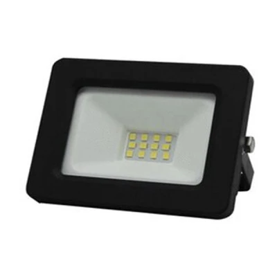 Προβολέας με led smd eco 10W 230V μωβ φως αλουμινίου μαύρος στεγανός IP65 σε μαύρο χρώμα Προβολέας με led smd eco 10W 230V μωβ φως αλουμινίου μαύρος στεγανός IP65 σε μαύρο χρώμα