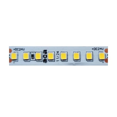 Ταινία Led Samsung 5 μέτρων 9.6W/m 1650lm/m 24V DC στεγανό IP65 Nano θερμό λευκό φως 3000K Ra80 10mm 