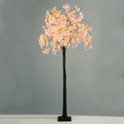 Διακοσμητικό δέντρο CHERRY BLOSSOM με 400 λαμπάκια led με αντάπτορα 4,5V IP44  & διάσταση Υ180cm 21x21cm 