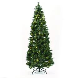 Χριστουγεννιάτικο δέντρο LAILIAS XMAS POP UP πράσινο με 120 LED θερμό χρώμα φωτός με διαστάσεις Y180cm 76cm 