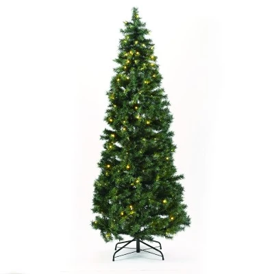 Χριστουγεννιάτικο δέντρο LAILIAS XMAS POP UP πράσινο με 120 LED θερμό χρώμα φωτός με διαστάσεις Y180cm 76cm 