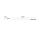 Φωτιστικό LED LINEAR LUMINAIRE γραμμικό 230VAC 19W με ψυχρό χρώμα φωτός 6000K 1750lm 120° IP40 με μήκος 60cm Φωτιστικό LED LINEAR LUMINAIRE γραμμικό 230VAC 19W με ψυχρό χρώμα φωτός 6000K 1750lm 120° IP40 με μήκος 60cm