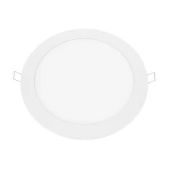 Φωτιστικό LED PANEL χωνευτό στρογγυλό λευκό 23W ψυχρό χρώμα φωτός 6500K 2120Lm Φ298mm