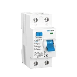 Ρελέ ράγας RCCB 2X63A 30MA 2M AC-TYPE Ρελέ ράγας RCCB 2X63A 30MA 2M AC-TYPE