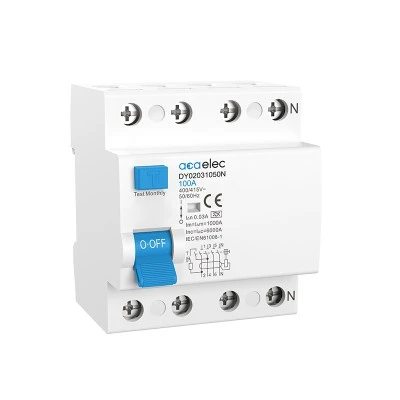 Ρελέ ράγας RCCB 4X100A 30MA 4M  A-TYPE