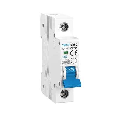 Ασφάλεια αυτόματη μονοπολική MCB 1P C50 4,5KA 1M Ασφάλεια αυτόματη μονοπολική MCB 1P C50 4,5KA 1M