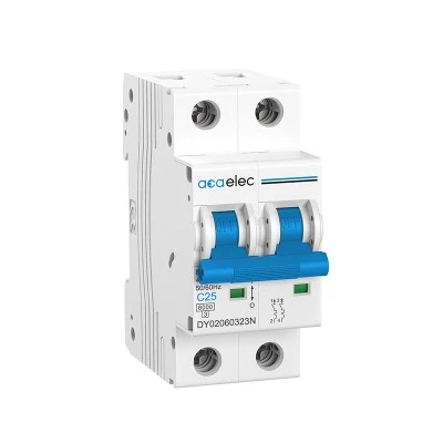 Ασφάλεια αυτόματη διπολική  MCB 2P C25 6KA 2M