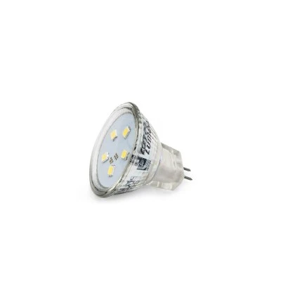 Λάμπα LED MR11 2W 12V AC/DC ενδιάμεσο λευκό φως 4000K 200Lm δέσμης 105°