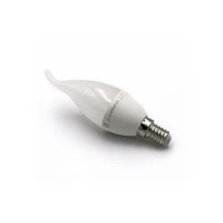 Λάμπα led Economy κεράκι ματ με μύτη E14 6W 230V θερμό λευκό φως 3000K 600lm δέσμης 220°