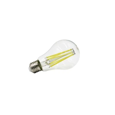 Λάμπα LED COG αχλάδι διάφανο Ε27 14W 230V filament 4000K λευκό 67x120mm 