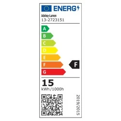 Λάμπα LED αχλάδι 15W Ε27 12/24V AC/DC ενδιάμεσο φως 4000Κ σώμα αλουμινίου λευκό 60x118mm
