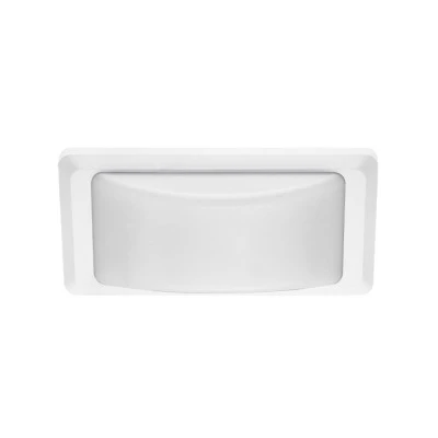 Led απλίκα πολυκαρμπονική ορθογώνια λευκή 13W ενδιάμεσο λευκό φως 4000k εξωτερικού χώρου IP65 Led απλίκα πολυκαρμπονική ορθογώνια λευκή 13W ενδιάμεσο λευκό φως 4000k εξωτερικού χώρου IP65