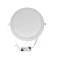 Led panel χωνευτό λευκό στρογγυλό 30W 230V 3000K θερμό λευκό φως 2700lm με τροφοδοτικό Led panel χωνευτό λευκό στρογγυλό 30W 230V 3000K θερμό λευκό φως 2700lm με τροφοδοτικό