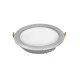 Φωτιστικό LED Panel στρογγυλό 32W 230V ενδιάμεσο φως 4000k 3000lm Φ200mm δέσμης φωτός 100° αλουμινίου ασημί χρώμα 