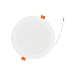Φωτιστικό LED ψευδοροφής στρογγυλό χωνευτό 12W 230V 960lm PC ψυχρό φως 6200K λευκό χρώμα 