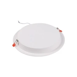 Φωτιστικά LED ψευδοροφής στρογγυλό χωνευτό 12W 230V 960lm PC πλήρες ενδιάμεσο φως 4000K λευκό χρώμα 