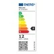 Φωτιστικά LED ψευδοροφής στρογγυλό χωνευτό 12W 230V 960lm PC πλήρες ενδιάμεσο φως 4000K λευκό χρώμα 