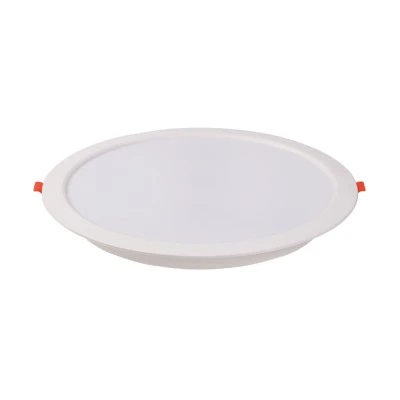 Φωτιστικά LED ψευδοροφής στρογγυλό χωνευτό 12W 230V 960lm PC πλήρες ενδιάμεσο φως 4000K λευκό χρώμα 