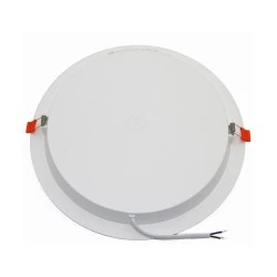 Φωτιστικό Led ψευδοροφής στρογγυλό 24W 230V ενδιάμεσο φως 4000K 2400lm δέσμης 120° λευκό χρώμα